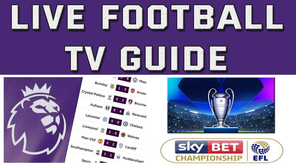 Uk football deals live on tv